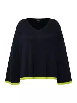 Пуловер Ulla Popken, морской