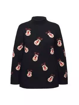 Пуловер Ulla Popken Pullover, черный