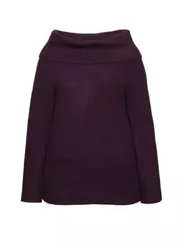 Пуловер Ulla Popken Pullover, цвет dunkle brombeere