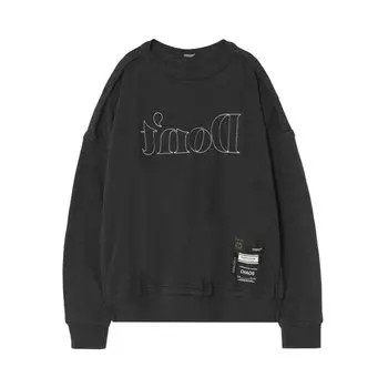 Пуловер Undercover Crewneck Pullover, черный
