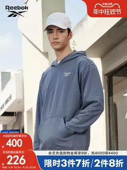 Пуловер унисекс Reebok повседневный, серый