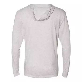 Пуловер унисекс Next Level с капюшоном, серый