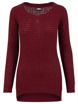 Пуловер Urban Classics, бордовый