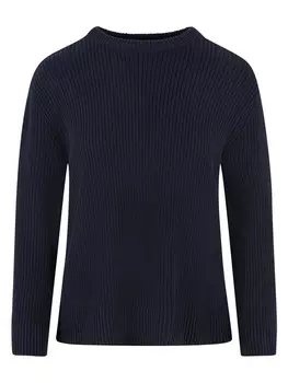 Пуловер Urban Classics Gestrickter Rundhalsausschnitt, темно-синий