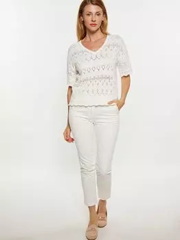 Пуловер Usha, белый