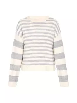 Пуловер usha BLUE LABEL Sweater, цвет Grey Striped