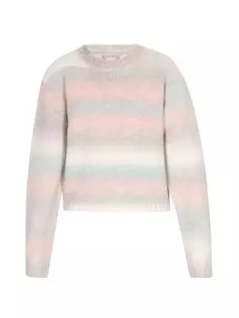 Пуловер Usha, цвет hellblau mehrfarbig