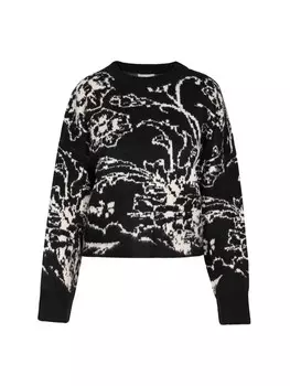 Пуловер Usha, цвет schwarz duncreme