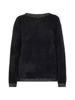 Пуловер Usha, цвет schwarz wollweiss