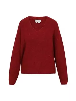 Пуловер Usha, цвет weinrot
