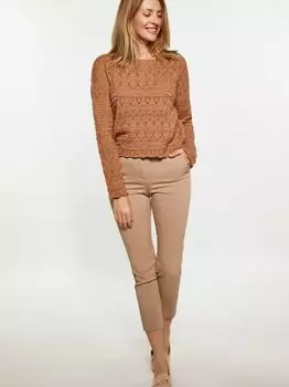 Пуловер Usha, коричневый