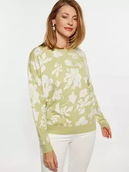 Пуловер Usha, зеленый