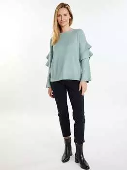 Пуловер Usha, зеленый