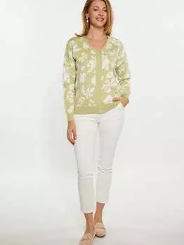 Пуловер Usha, зеленый