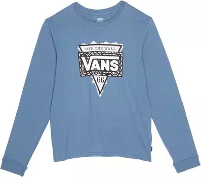Пуловер Vans First Stitches Long Sleeve Boyfriend, цвет Cement Blue