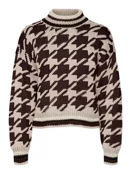 Пуловер Vero Moda, цвет beige/braun/bunt