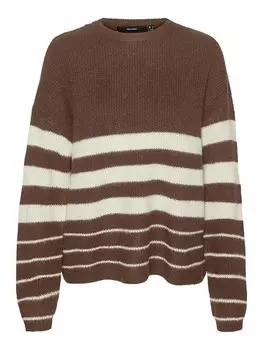 Пуловер Vero Moda, цвет braun/creme
