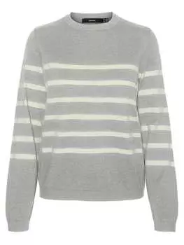 Пуловер Vero Moda, цвет grau/wei