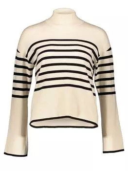 Пуловер Vero Moda, цвет schwarz/creme