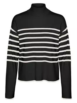 Пуловер Vero Moda, цвет schwarz/creme