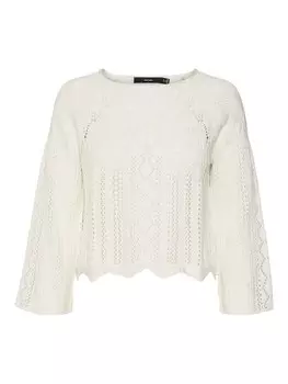 Пуловер Vero Moda Ginger, белый