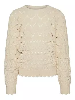 Пуловер Vero Moda Girl, кремовый
