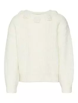 Пуловер Vero Moda Girl, кремовый
