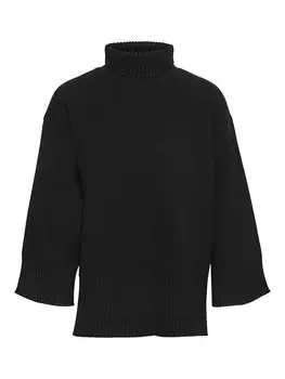 Пуловер Vero Moda Girl Rollkragen Needle, черный