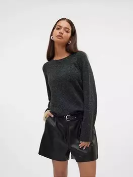 Пуловер Vero Moda Pullover Doffy Shine, черный