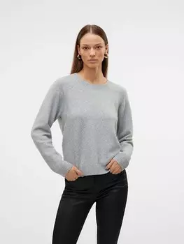 Пуловер Vero Moda Pullover Doffy Shine, серый