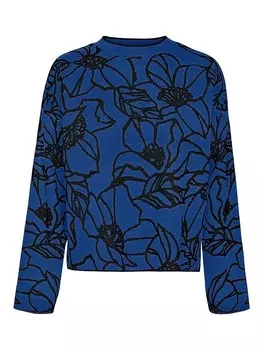 Пуловер Vero Moda Pullover New, синий