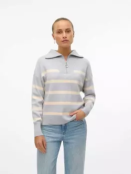 Пуловер Vero Moda Pullover Saba, серый