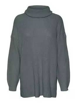 Пуловер Vero Moda Rollkragenpullover, цвет Grngrau