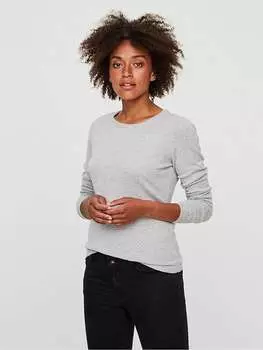 Пуловер Vero Moda, серый
