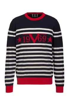 Пуловер Versace Rundhals Gian, синий