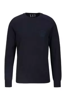 Пуловер Versace Rundhals Guiseppe, синий