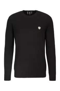 Пуловер Versace Rundhals Paolo, черный