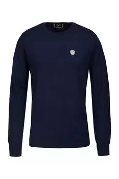 Пуловер Versace Rundhals Tino, синий