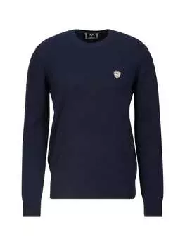 Пуловер Versace, синий