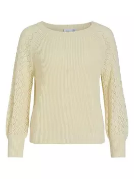 Пуловер Vila, бежевый