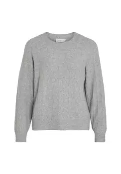 Пуловер VILA, цвет Light Grey Melange