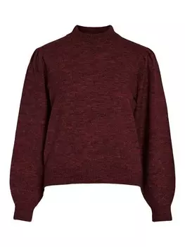 Пуловер Vila Pullover, бордо