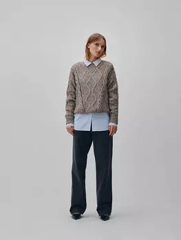 Пуловер Vila Pullover, коричневый