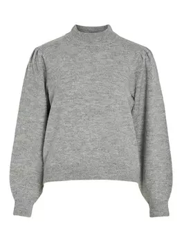 Пуловер Vila Pullover, серый