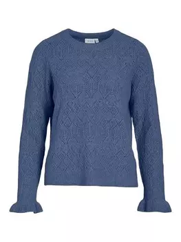 Пуловер Vila Pullover, синий
