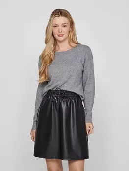 Пуловер Vila, серый