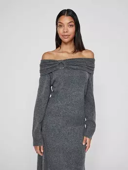 Пуловер Vila, серый