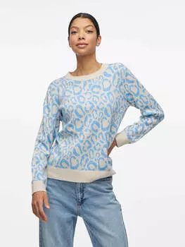 Пуловер Vila, светло-синий