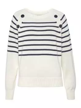 Пуловер Vivance, цвет wei/marine