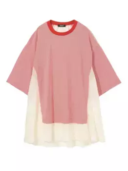 Пуловер в полоску Undercover, красный